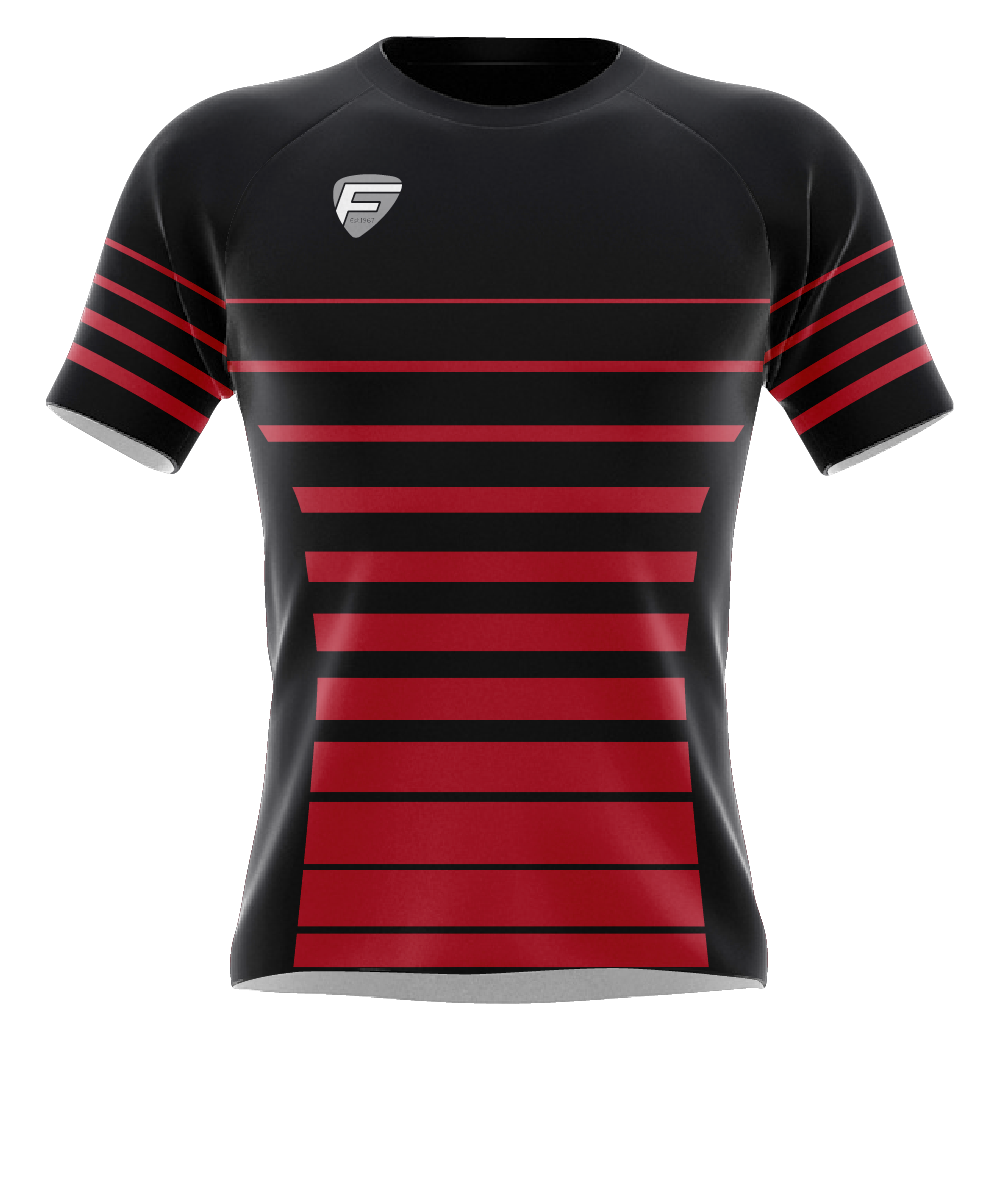 SEMIFIT CREW COLLAR RUGBY SHIRT