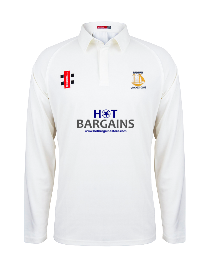 RAINHAM CC SENIOR MATRIX LS MATCH SHIRT