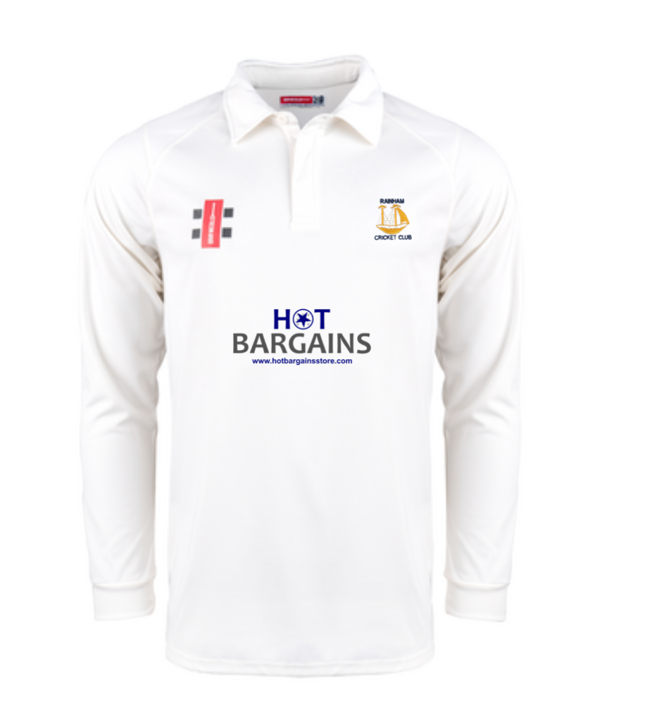 RAINHAM CC SENIOR LS PRO PERFORMANCE MATCH SHIRT