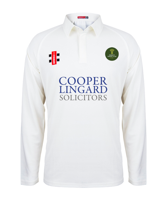 RANKIN'S CC SENIOR MATRIX V2 LS CRICKET SHIRT