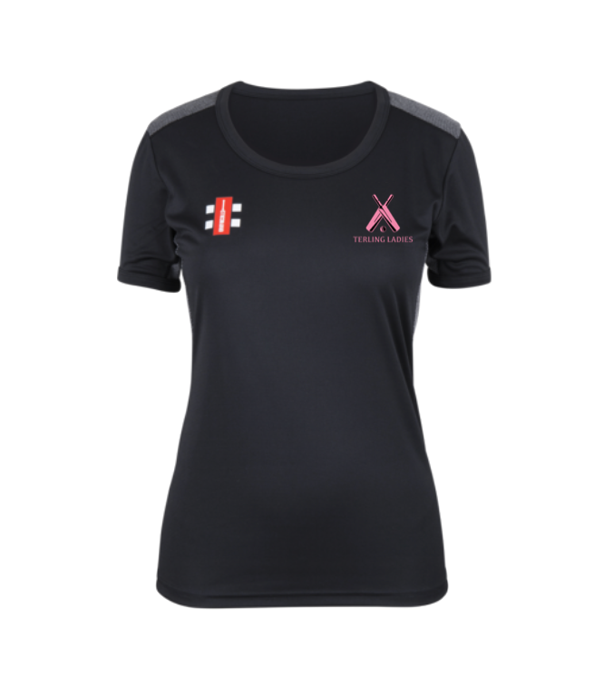 TERLING LADIES CC FITTED PRO PERFORMANCE TEE