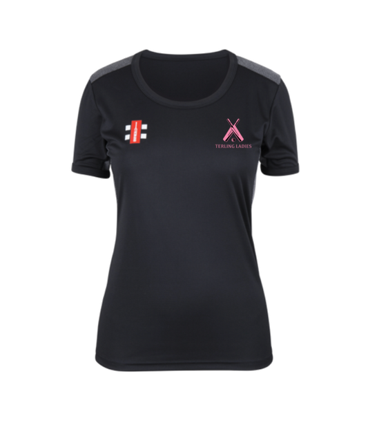 TERLING LADIES CC FITTED PRO PERFORMANCE TEE