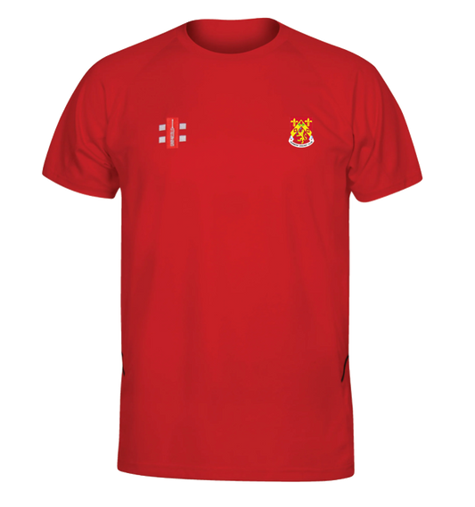 DUNMOW CC SENIOR SS MATRIX TEE