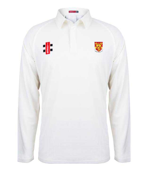 DUNMOW CC JUNIOR LS MATRIX MATCH SHIRT