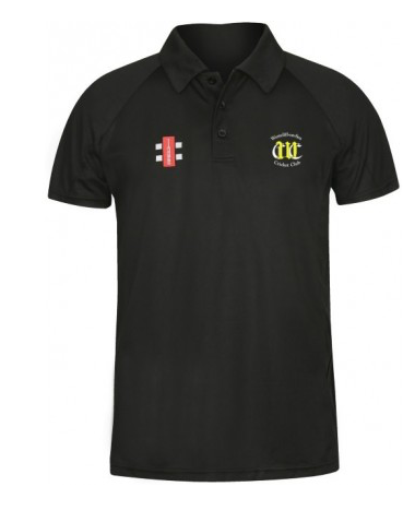 WESTCLIFF-ON-SEA JUNIOR MATRIX POLO SHIRT BLACK