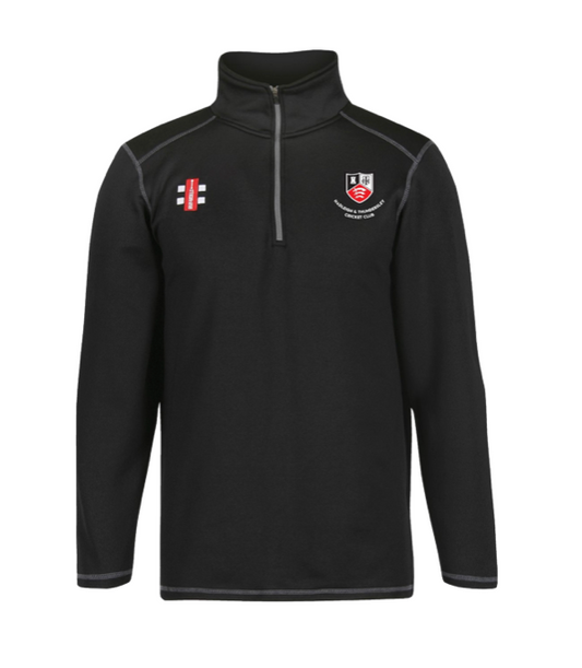 HADLEIGH & THUNDERSLEY CC SENIOR STORM FLEECE BLACK