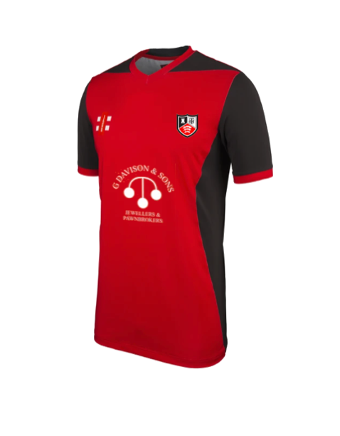 HADLEIGH & THUNDERSLEY CC SENIOR SHORT SLEEVE T20 CRICKET SHIRT