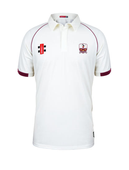 GRAY-NICOLLS BRENTWOOD CC SENIOR MATRIX V2 MATCH SHIRT