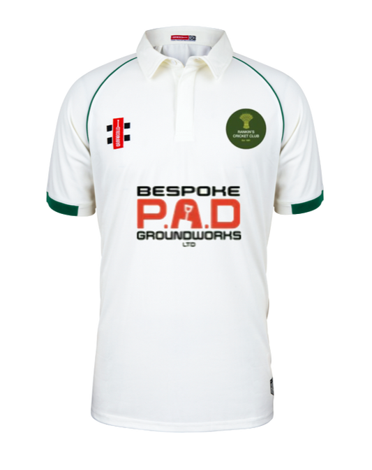 RANKIN'S CC JUNIOR MATRIX V2 SS CRICKET SHIRT