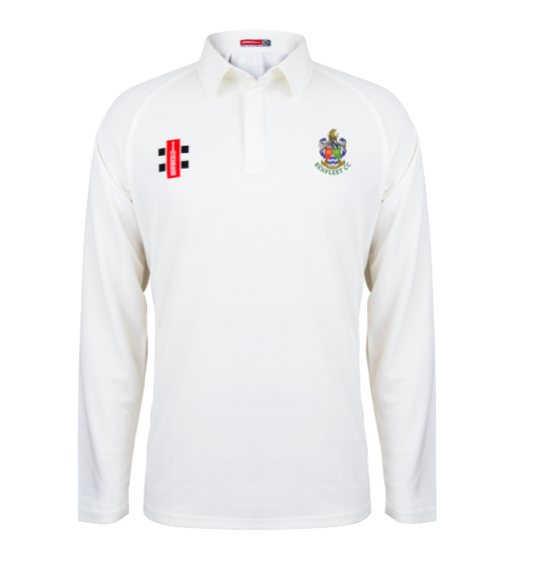 BENFLEET CC JUNIOR MATRIX V2 CRICKET LS SHIRT