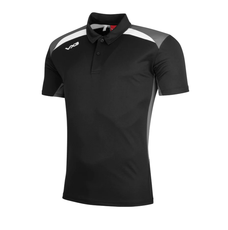 VX3 NOVUS POLO BLACK/GREY/WHITE