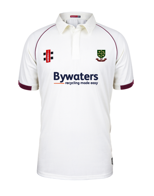 SOUTH WOODFORD CC SENIOR MATRIX V2 SS CRICKET SHIRT